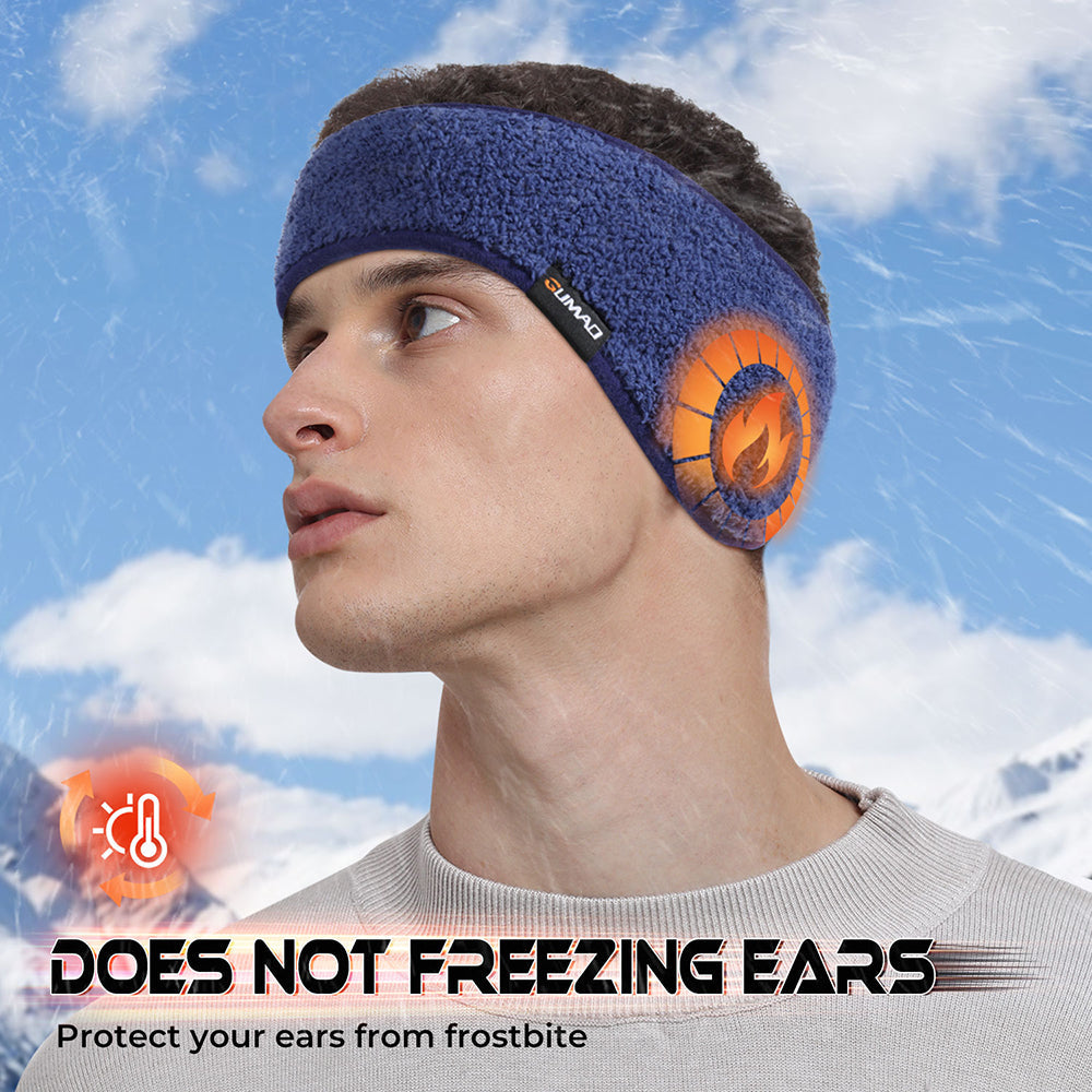 Fleece Sweatband Running Sport