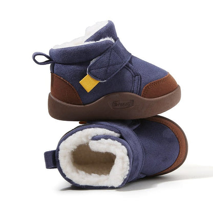Orianaia ™ Infant Winter Boots – Plush and Soft Sole Baby Snow Shoes