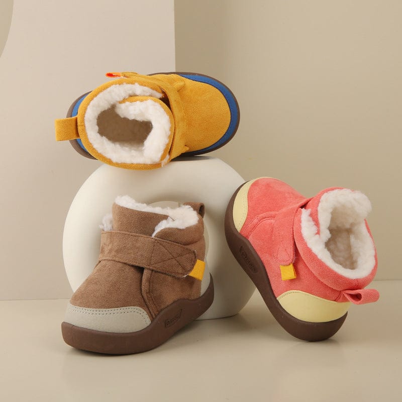 Orianaia ™ Infant Winter Boots – Plush and Soft Sole Baby Snow Shoes