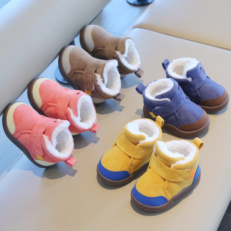 Orianaia ™ Infant Winter Boots – Plush and Soft Sole Baby Snow Shoes