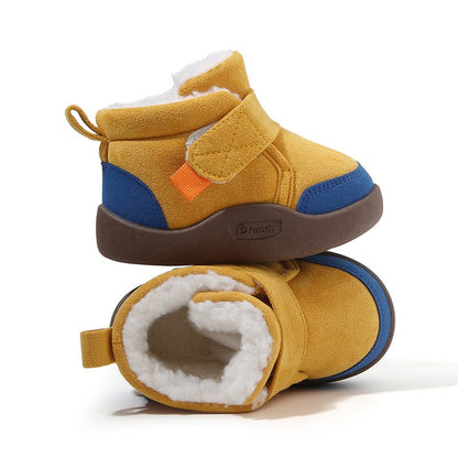 Orianaia ™ Infant Winter Boots – Plush and Soft Sole Baby Snow Shoes