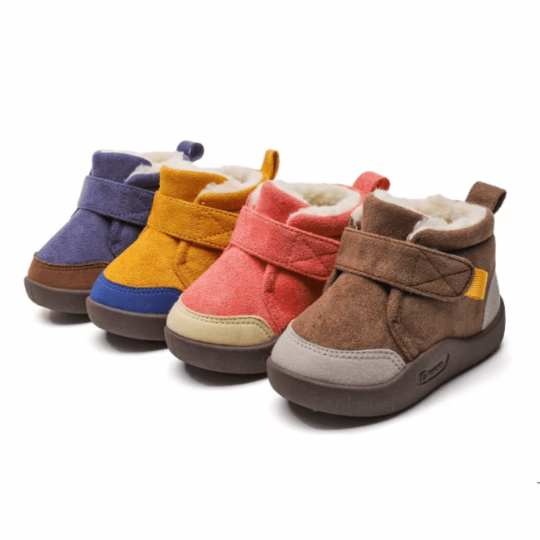 Orianaia ™ Infant Winter Boots – Plush and Soft Sole Baby Snow Shoes
