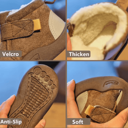Orianaia ™ Infant Winter Boots – Plush and Soft Sole Baby Snow Shoes