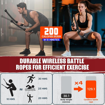 Orianaia™ Ropeless Battle Ropes
